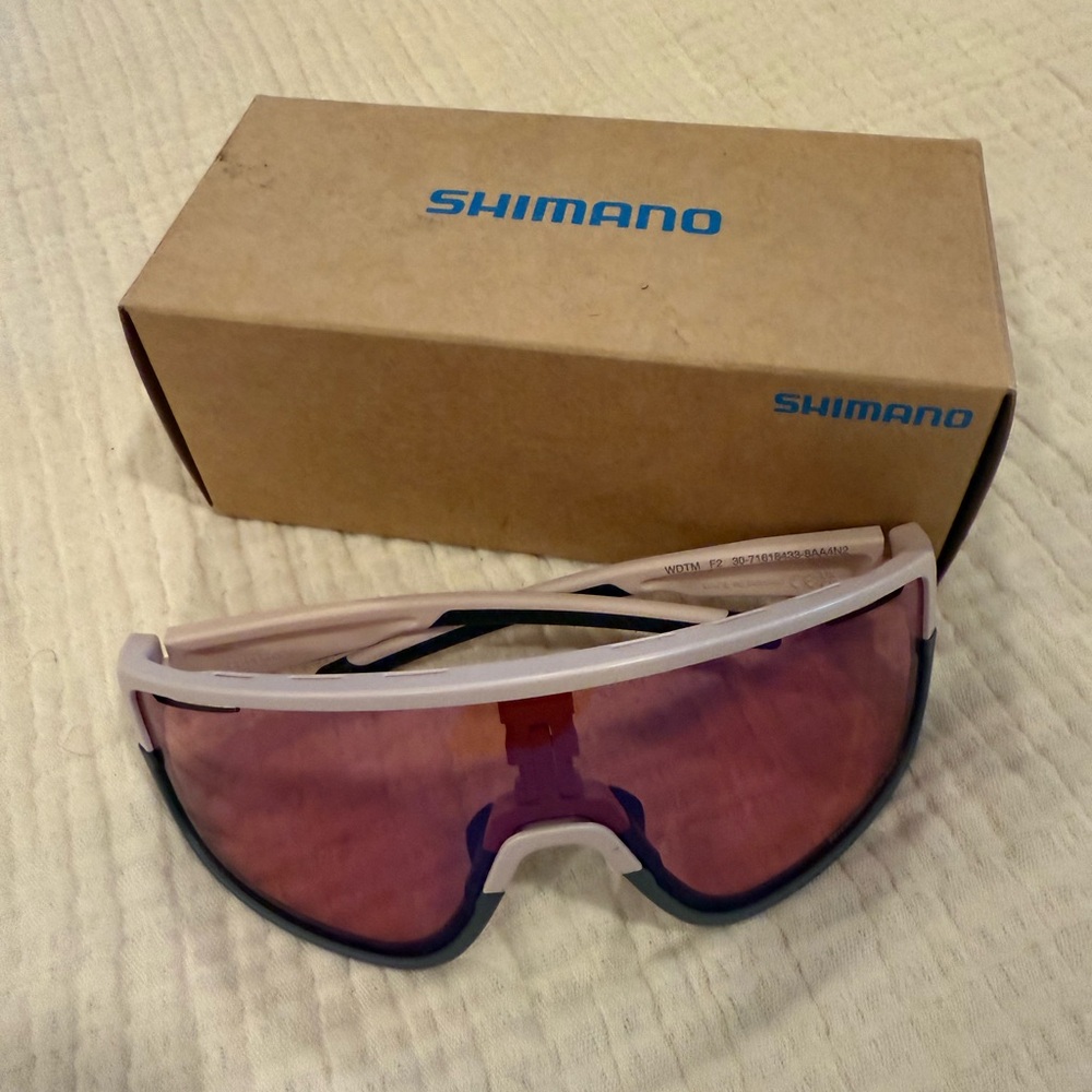 Shimano Lilac Sunglasses with Pink Lenses
